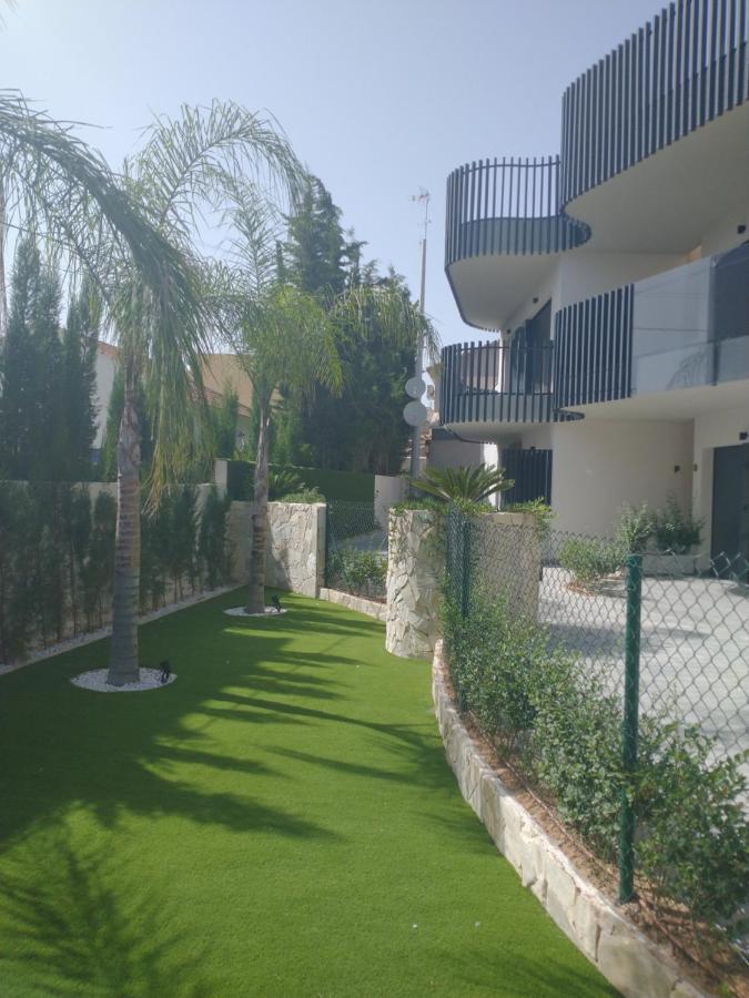 Modern nieuwbouwappartement aan het strand van de Mar Menor in Santiago de la Ribera Lo Pagán Buitenkant foto