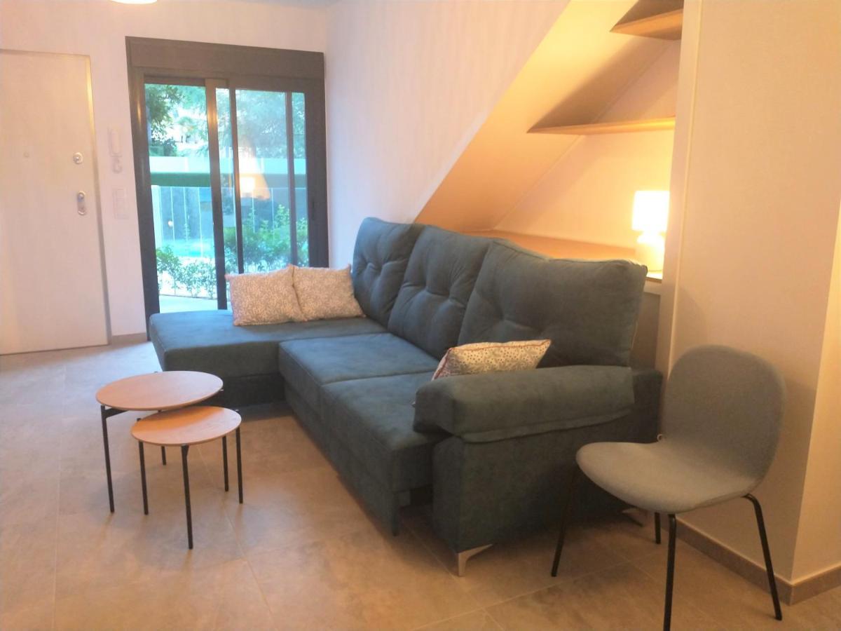Modern nieuwbouwappartement aan het strand van de Mar Menor in Santiago de la Ribera Lo Pagán Buitenkant foto