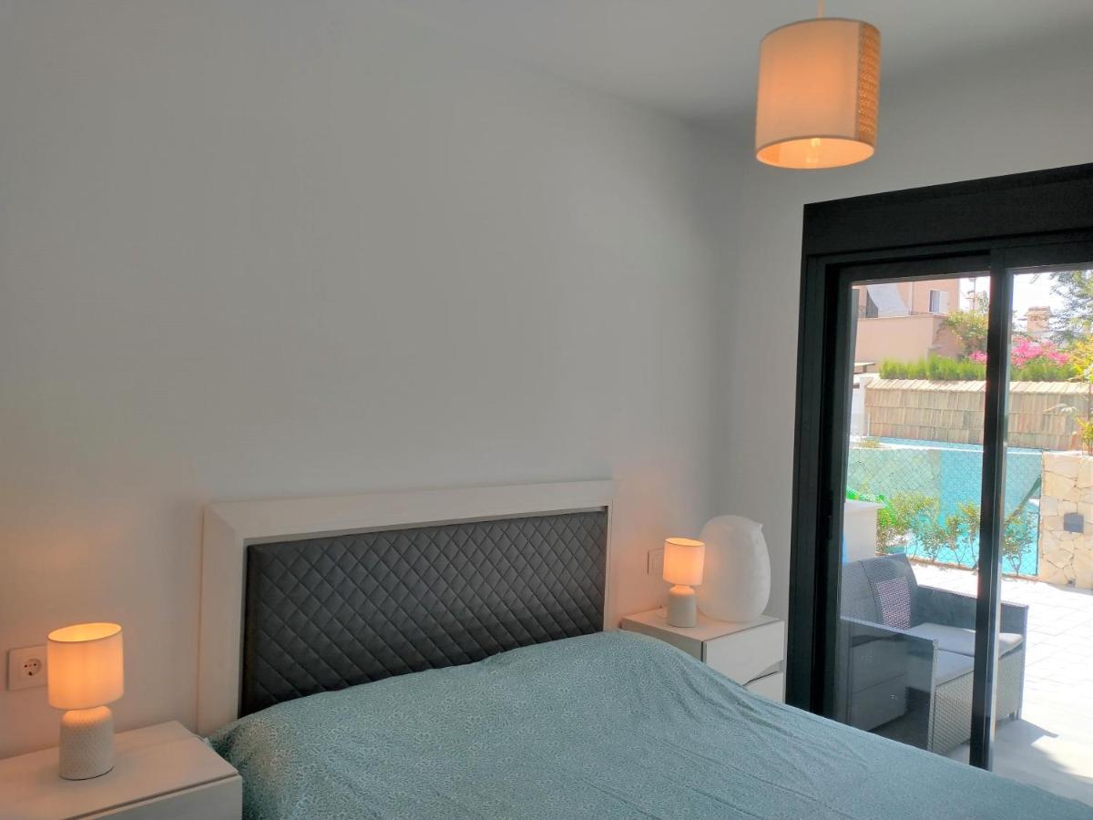 Modern nieuwbouwappartement aan het strand van de Mar Menor in Santiago de la Ribera Lo Pagán Buitenkant foto