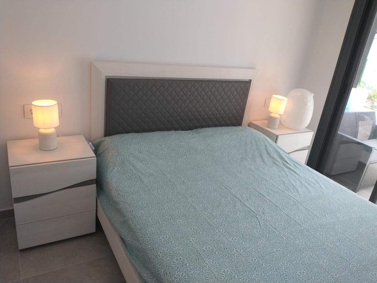 Modern nieuwbouwappartement aan het strand van de Mar Menor in Santiago de la Ribera Lo Pagán Buitenkant foto