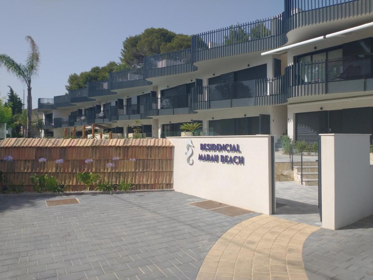 Modern nieuwbouwappartement aan het strand van de Mar Menor in Santiago de la Ribera Lo Pagán Buitenkant foto