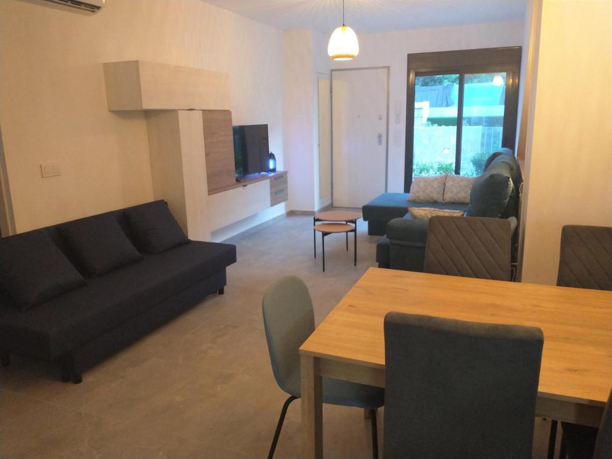 Modern nieuwbouwappartement aan het strand van de Mar Menor in Santiago de la Ribera Lo Pagán Buitenkant foto