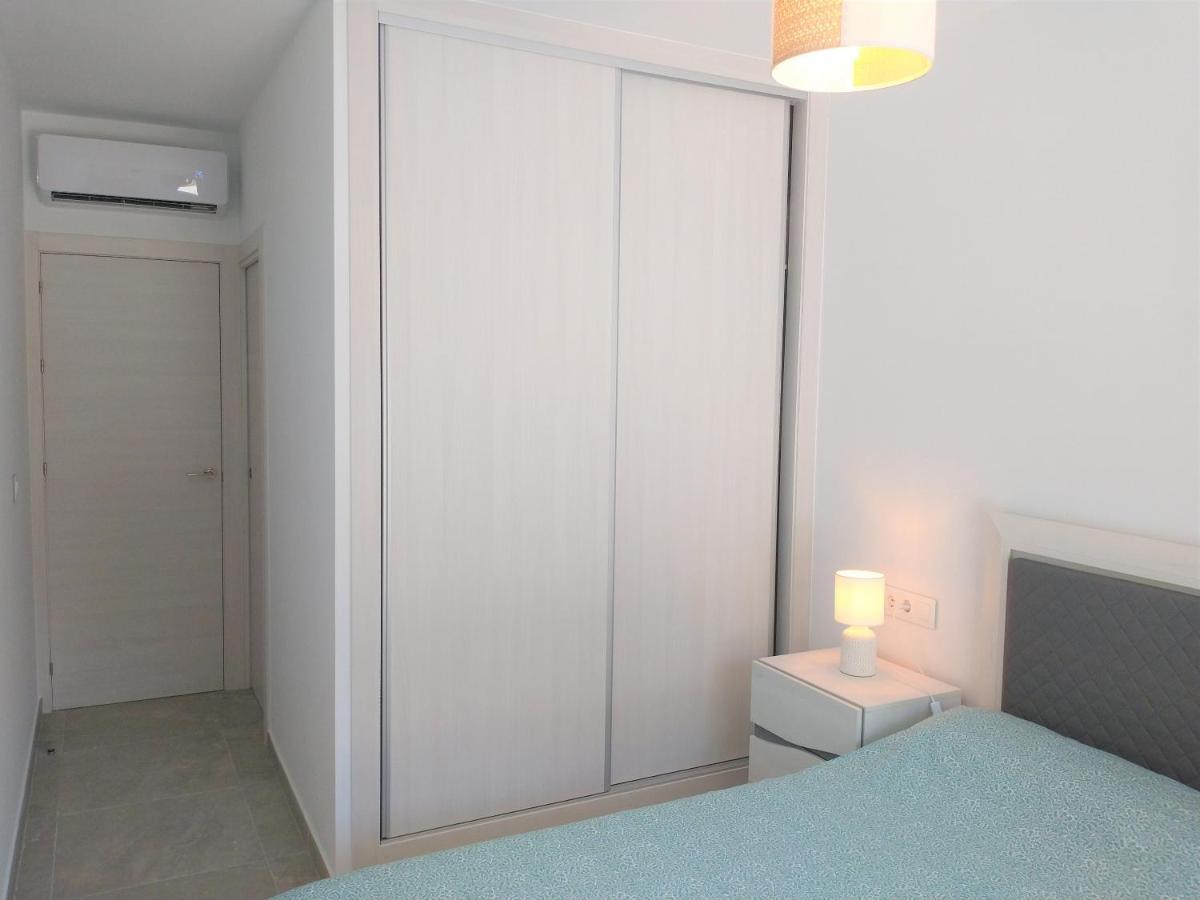 Modern nieuwbouwappartement aan het strand van de Mar Menor in Santiago de la Ribera Lo Pagán Buitenkant foto