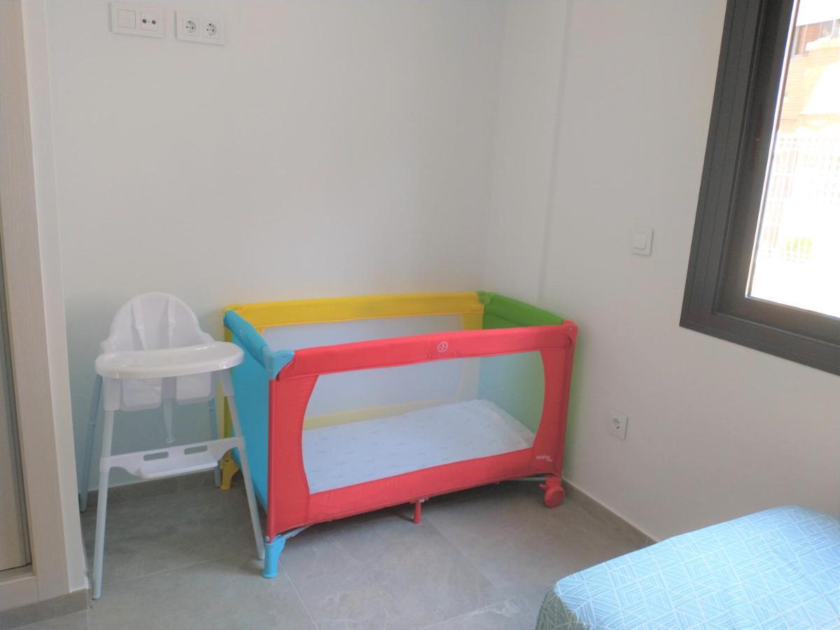 Modern nieuwbouwappartement aan het strand van de Mar Menor in Santiago de la Ribera Lo Pagán Buitenkant foto